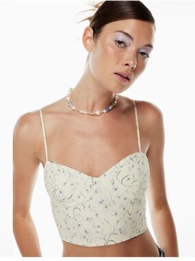 *BLACK* Aritzia Bonnie Bustier top (photos of top on pic 2)